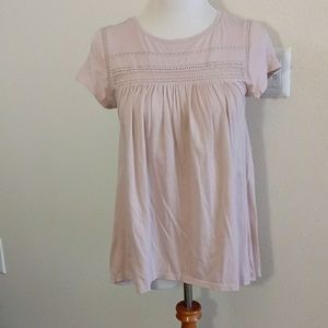 Loft shirt size s . Pale pink